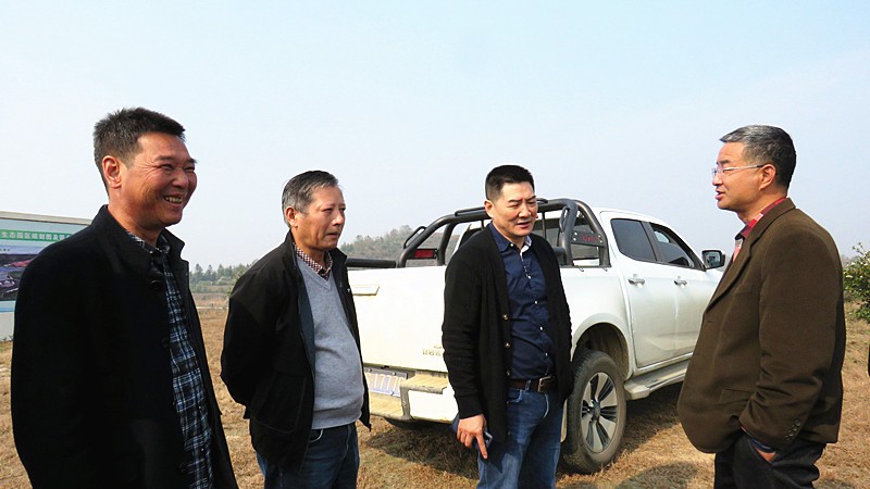 市、縣農(nóng)業(yè)局來(lái)基地考察