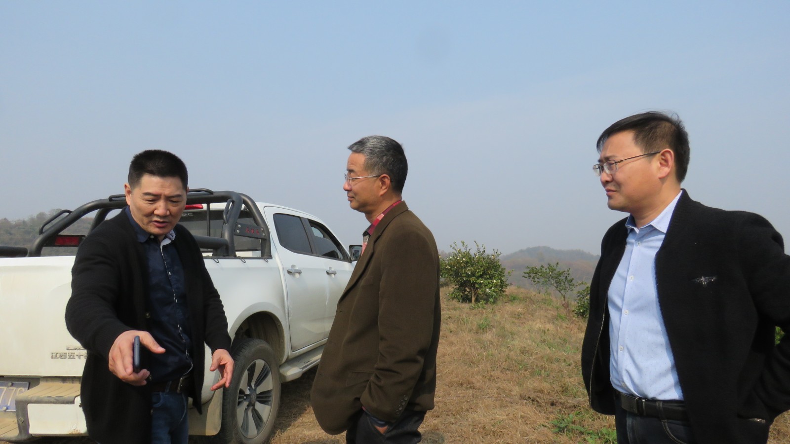 市、縣農(nóng)業(yè)局來(lái)基地考察